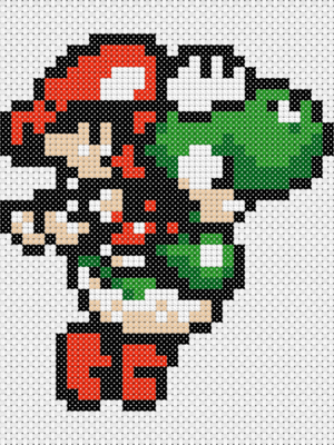 yoshi and mario